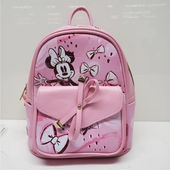 Disney Minnie Mouse Mini Backpack Brand New without Tags - Picture 1 of 5
